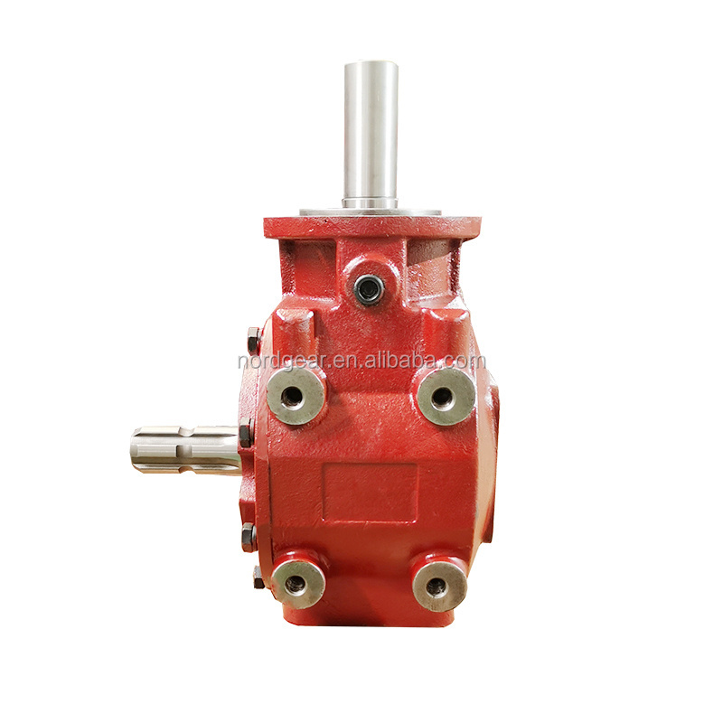 High pto speed increaser gearbox for generator tractor