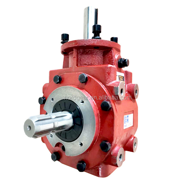 High pto speed increaser gearbox for generator tractor