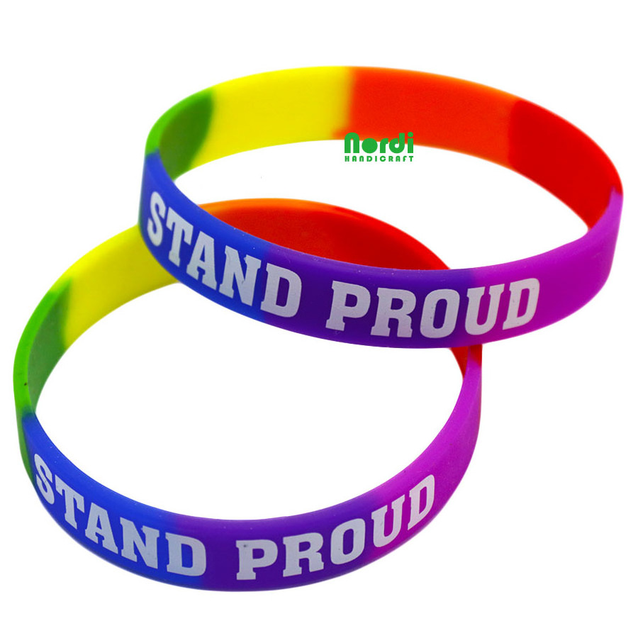 Cheap Price Custom High Quality Soft Silicone Debossed Bracelet Sport Rubber Wristband With Printing Logo