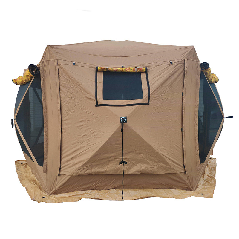 Customized Quick-Set Screen House Gazebo Tent 6 side Pop Up Portable Outdoor House Durable  outdoor camping Tent