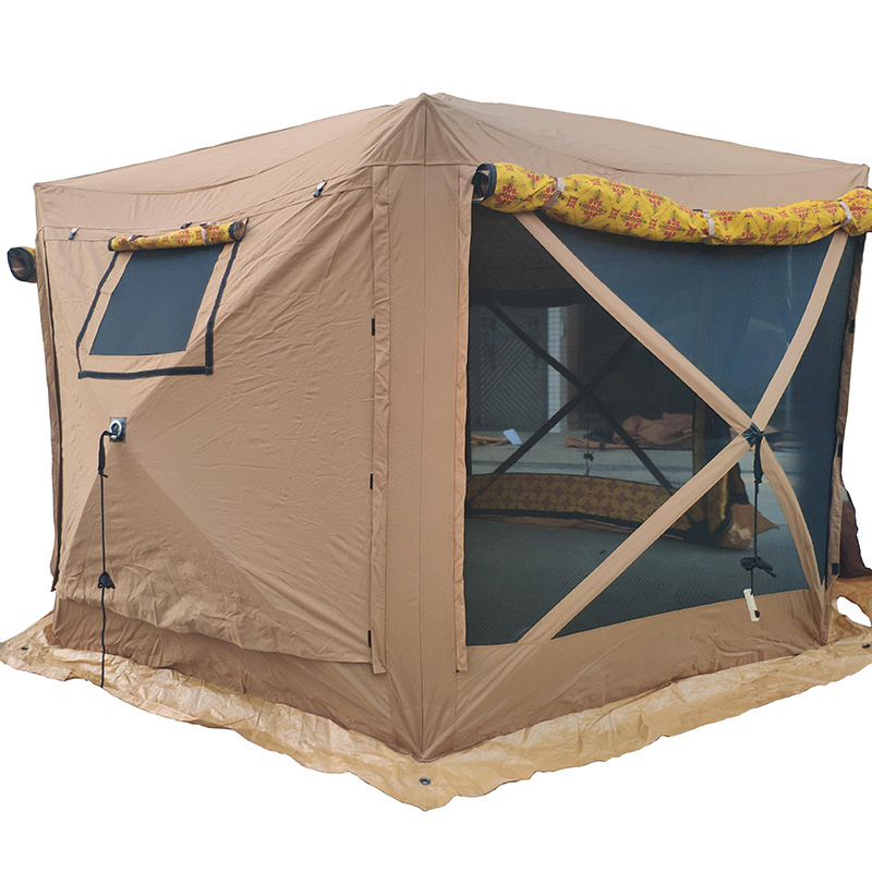 Customized Quick-Set Screen House Gazebo Tent 6 side Pop Up Portable Outdoor House Durable  outdoor camping Tent