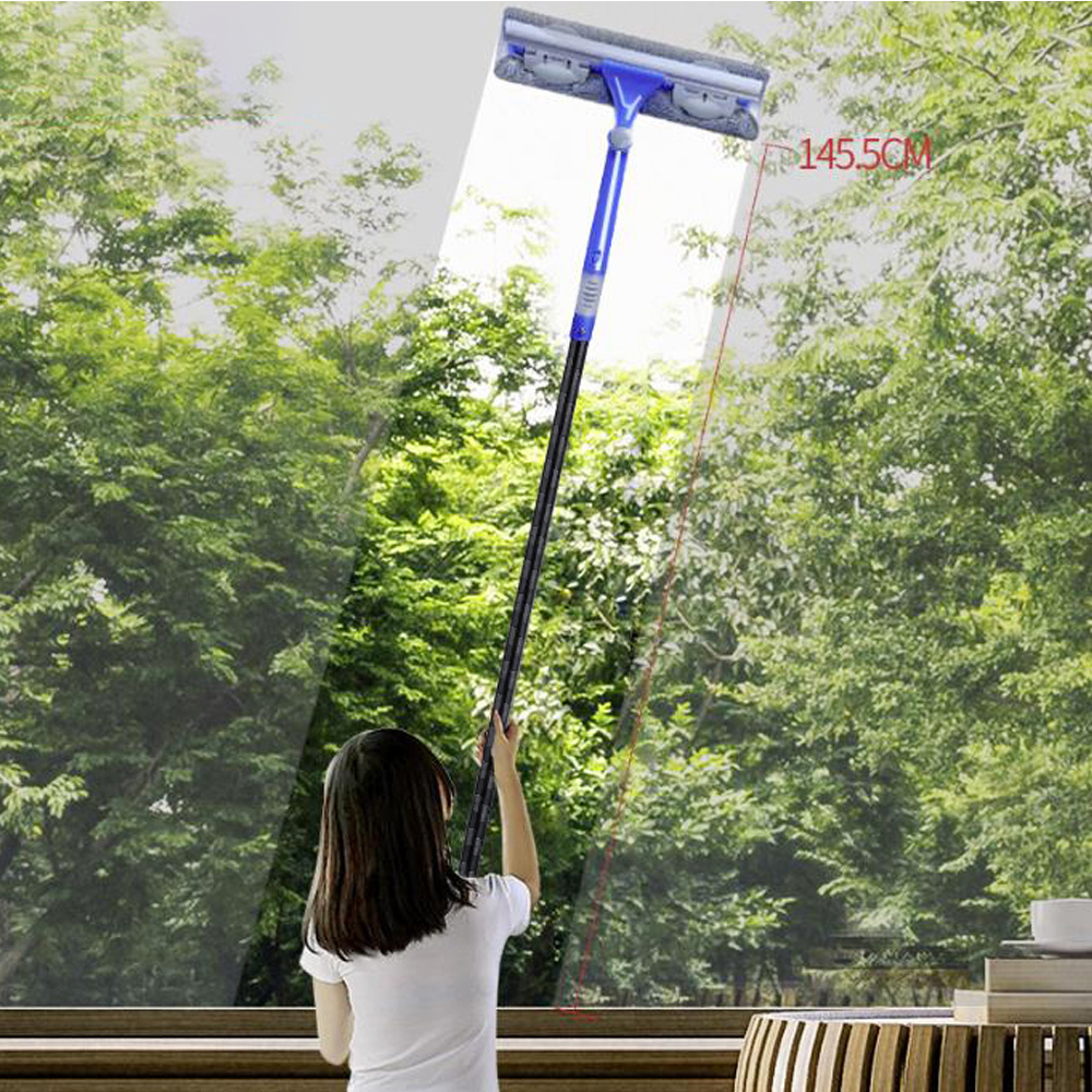 Telescopic waterfed gutter window cleaning 15m 45 feet carbon fiber telescopic pole