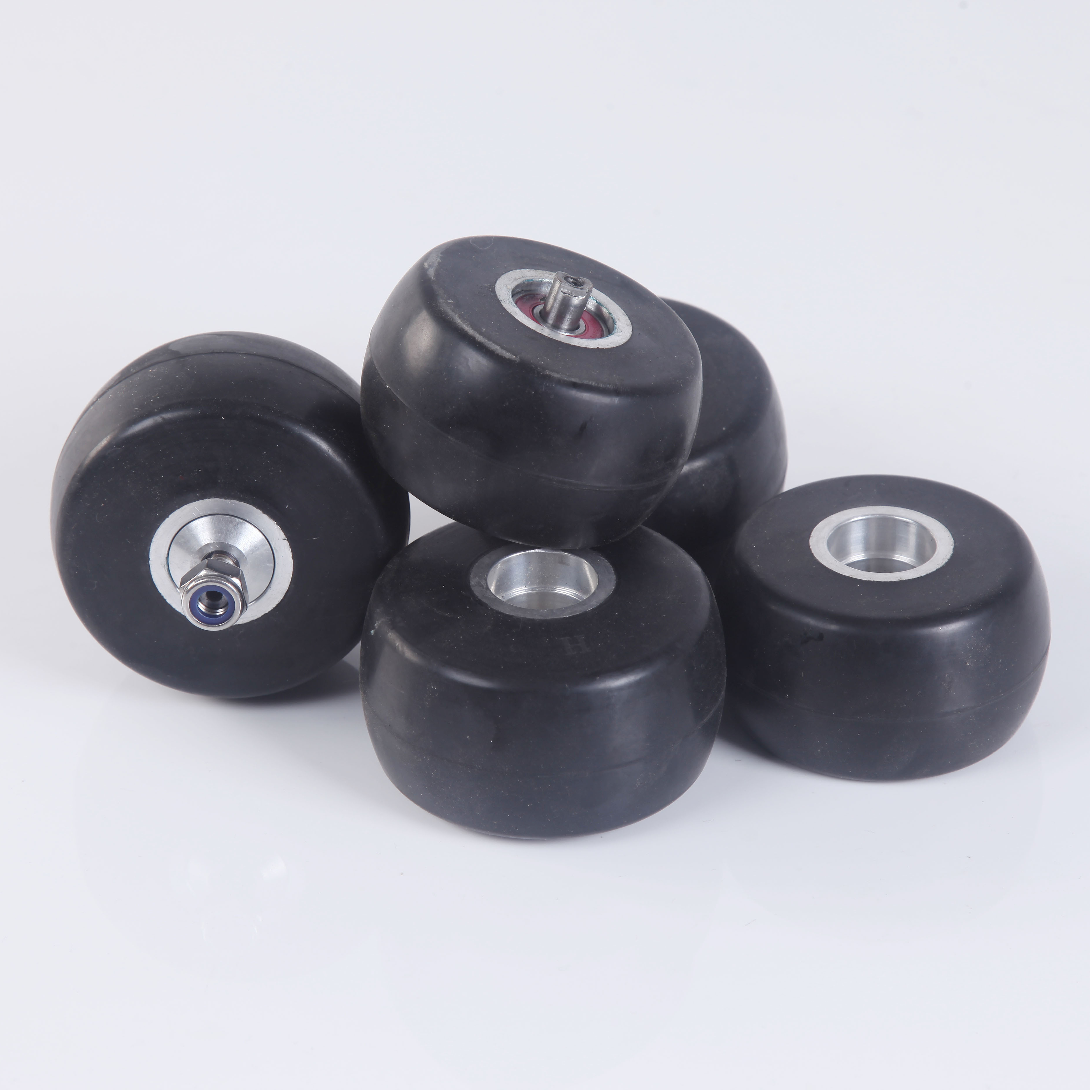 Skate classoc rubber 100*24mm 75*44mm roller ski wheels