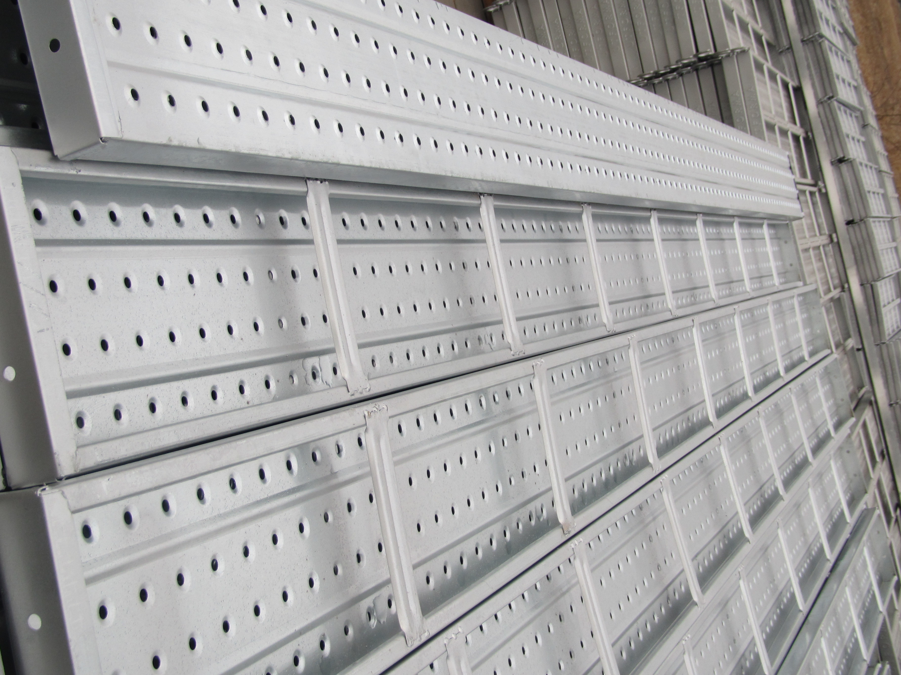 225*38 Recycled  High Quality Construction Aluminum Walkway Plank For Frame  Scaffolding For Sale