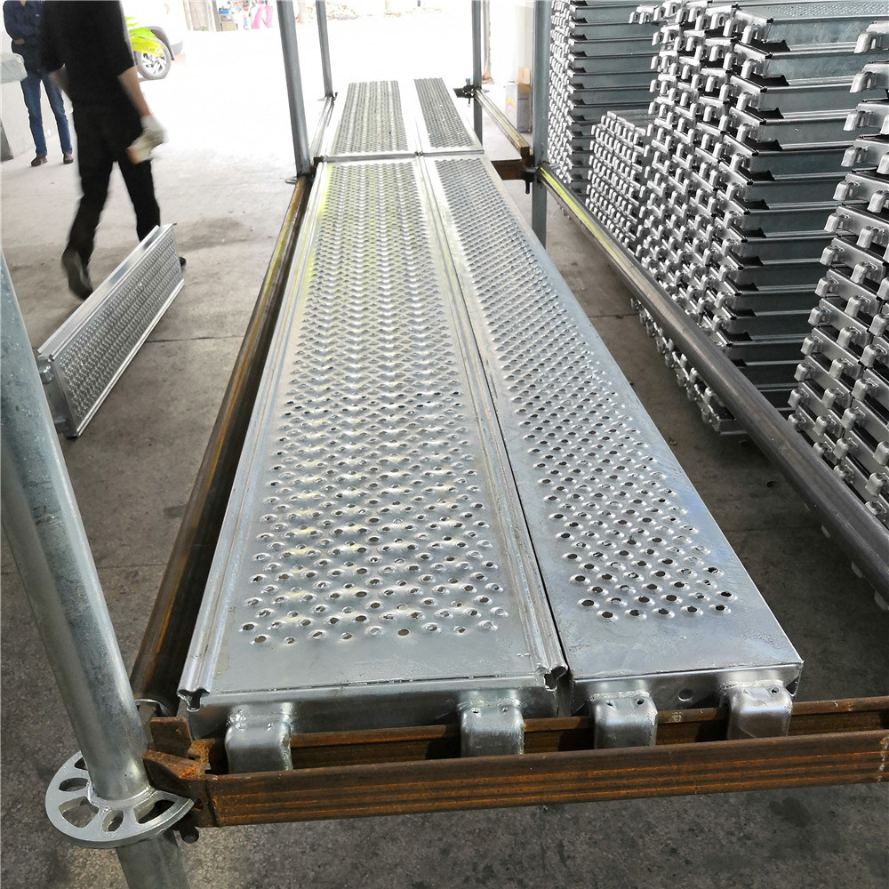 Hot Sale Galvanized Metal Scaffold Planks Scaffolding Steel Plank Specification For Sale