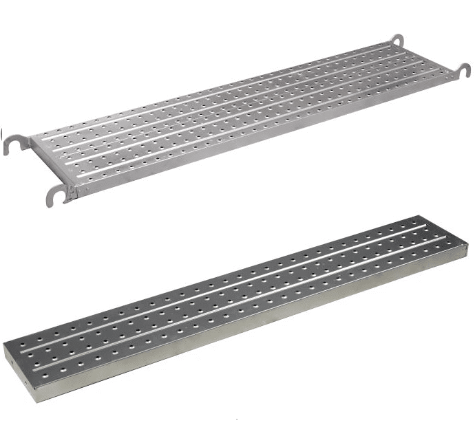 225*38 Recycled  High Quality Construction Aluminum Walkway Plank For Frame  Scaffolding For Sale