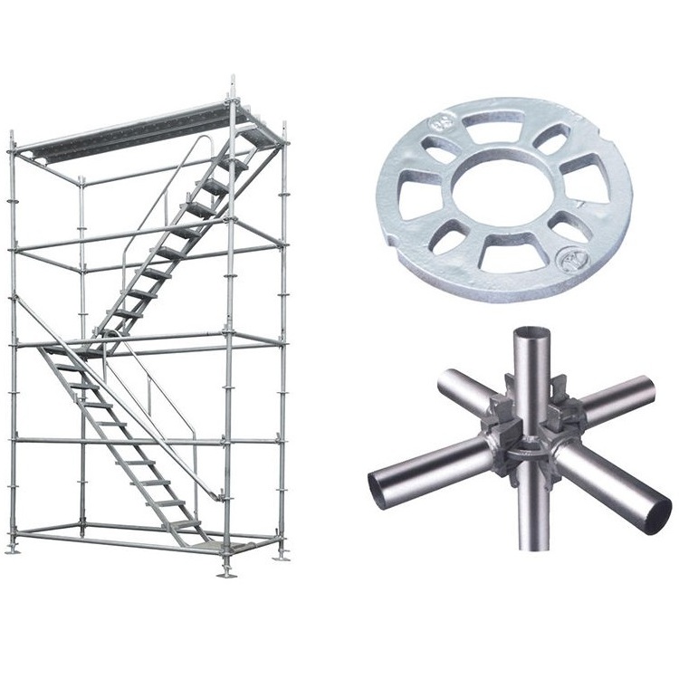 Allround Multidirectional Heavy Duty Layher Galvanized ringlock Scaffolding