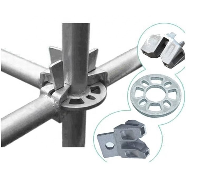 Heavy Duty All Round ring lock scaffolding system Construction layher Galvanized Ringlock Scaffold