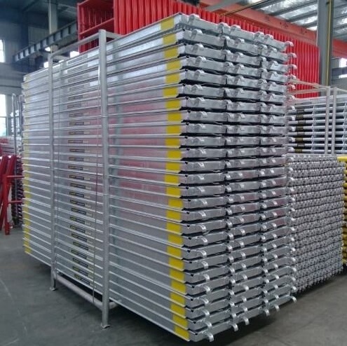 225*38 Recycled  High Quality Construction Aluminum Walkway Plank For Frame  Scaffolding For Sale