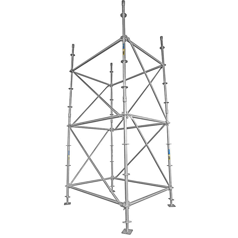 Allround Multidirectional Heavy Duty Layher Galvanized ringlock Scaffolding