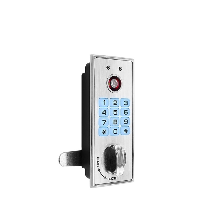 Nordson CE/Rohs 3xAA alkaline battery TM Card Product RFID metal cabinet door lock electric key lock storage combination lock