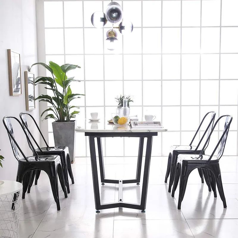 Best Sell Stackable Cafe Restaurant Antique Iron Bistro Metal Design Industrial Metal Dining Chair Industrial Bar Chair