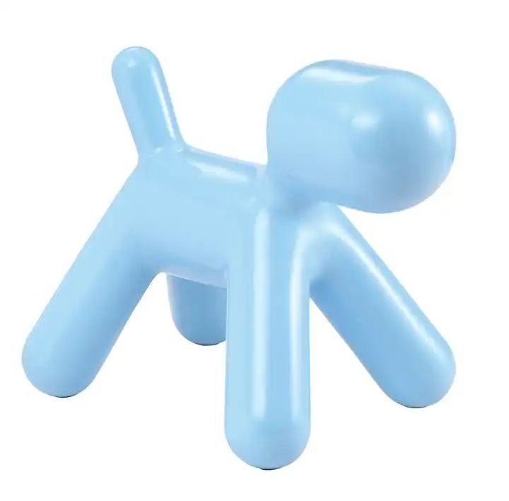 Plastic children stool Scandinavian nordic mid century design puppy god pony animal shape chair  children's toy fun kid chair