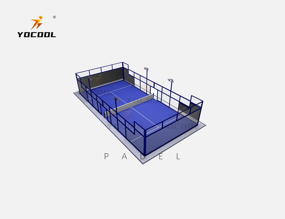 padel roof courts padel court protections with cover manufacturer