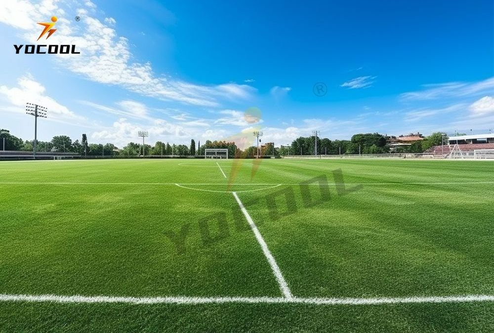 Free Sample Green Football Synthetic Turf Artificial Grass