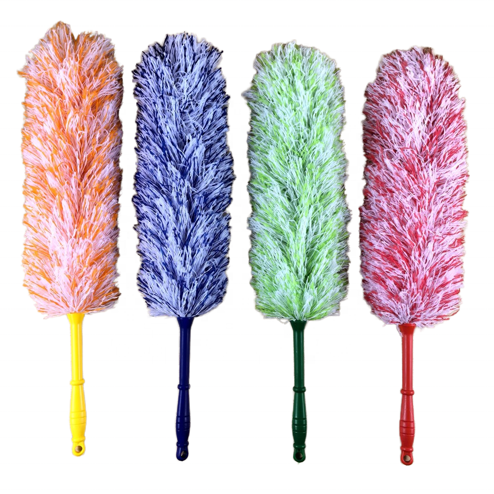 Fluffy Microfiber Feather Duster Flexible Household Cleaning Tools & Accessories