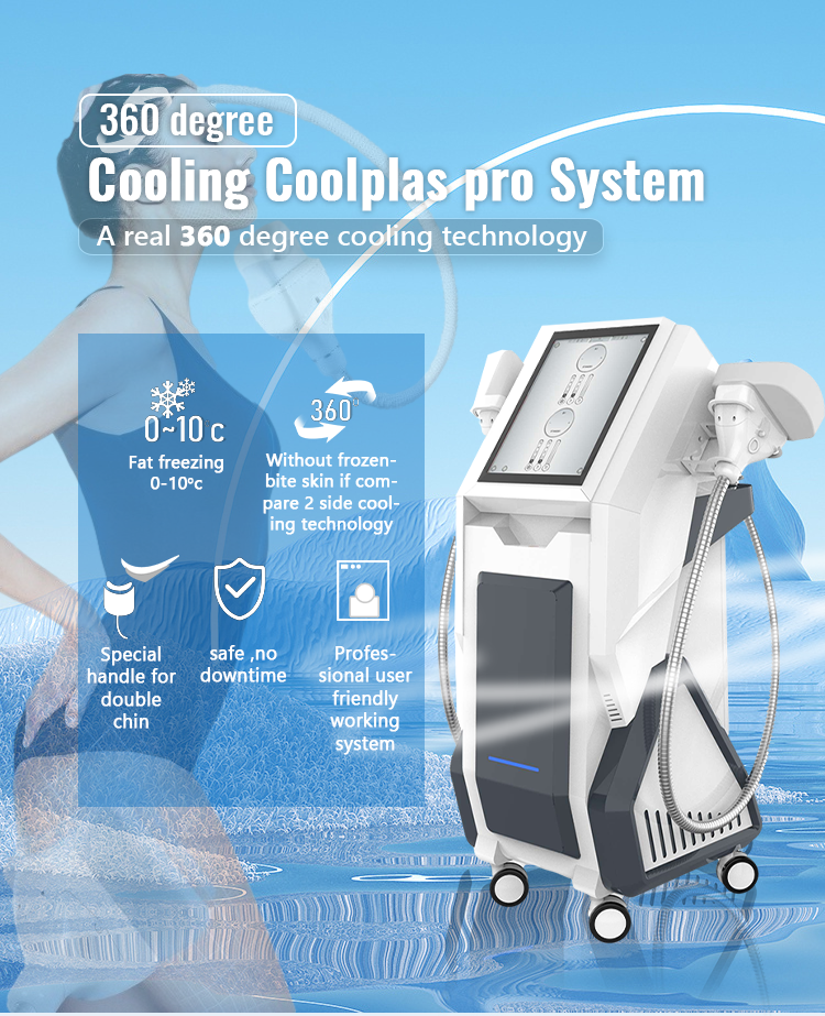 Best price cryolipolysis slimming machine cryotherapy weight lose fat freezing two cryo handles 360 cryotherapy Machine