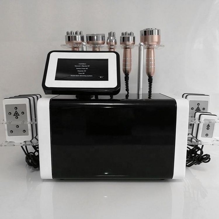 Portable rf cavitation slimming machine / cavitation lipo laser machine