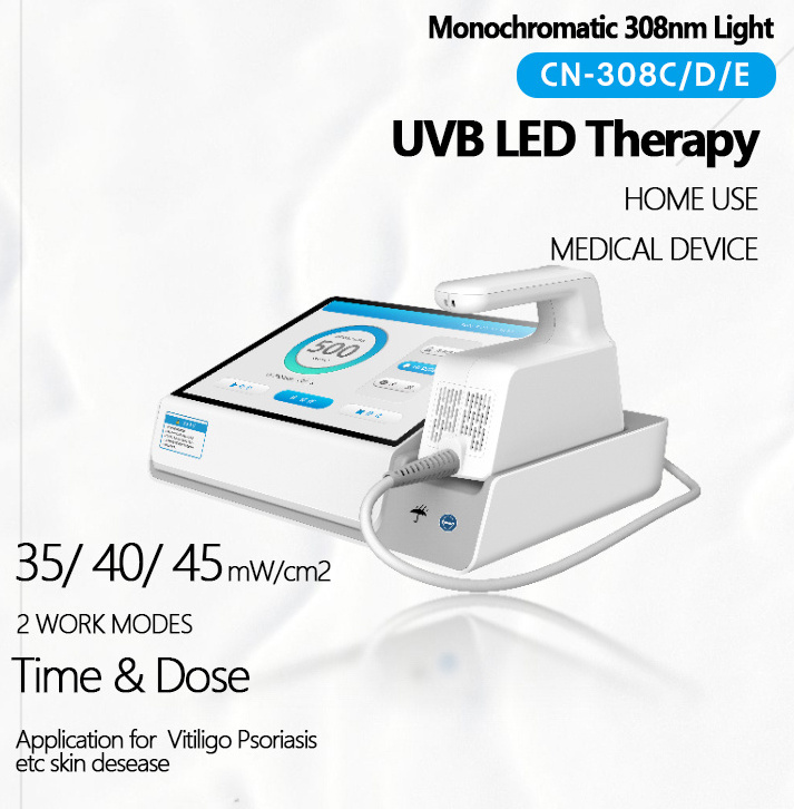 Home User Mini 308nm Excimer Laser Vitiligo Factory Manufacture Easy To Operate Home Use Lamps Treatment Machine