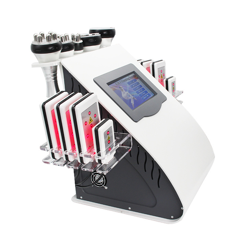 Portable KIM 8 RF 6 in 1 vacuum cavitation system lipo laser 40KHz slim weight loss beauty machine slimming machine