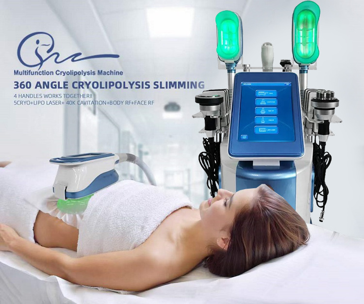 2024 Cryoskin Shock System 360 Body sculpting Fats Freezing Slimming Machine Weight Loss Cryoskin criolipolisis machine