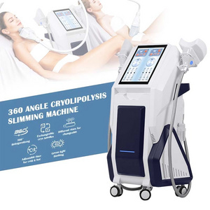 Best price cryolipolysis slimming machine cryotherapy weight lose fat freezing two cryo handles 360 cryotherapy Machine