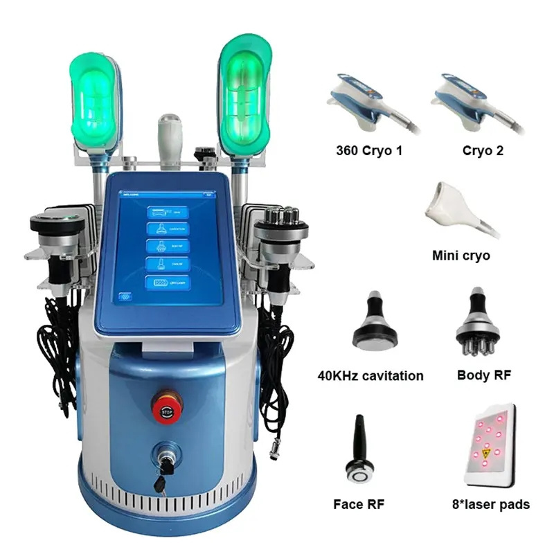 2024 Cryoskin Shock System 360 Body sculpting Fats Freezing Slimming Machine Weight Loss Cryoskin criolipolisis machine