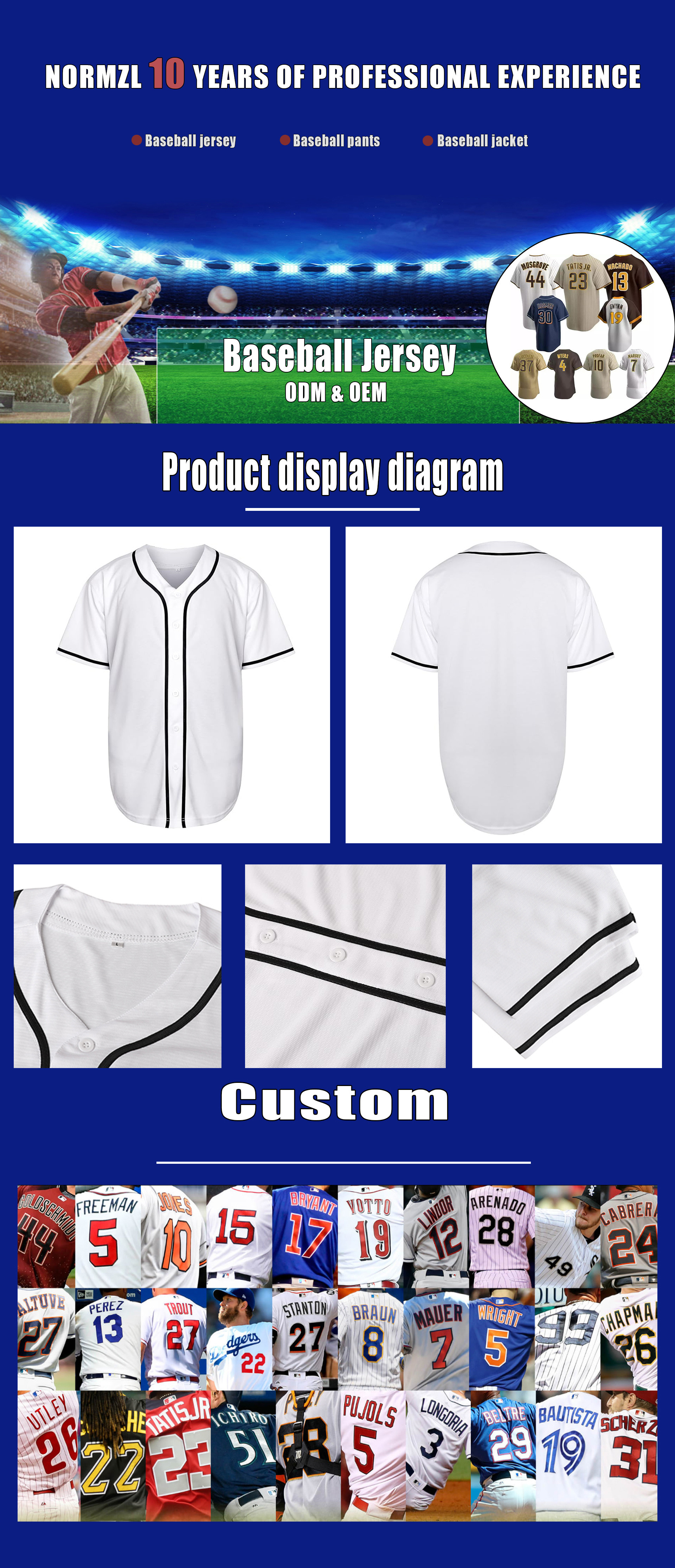 Wholesale Mexico Pure white Baseball Shirts Button Down Sports Uniforms Men Women Baseball Jersey