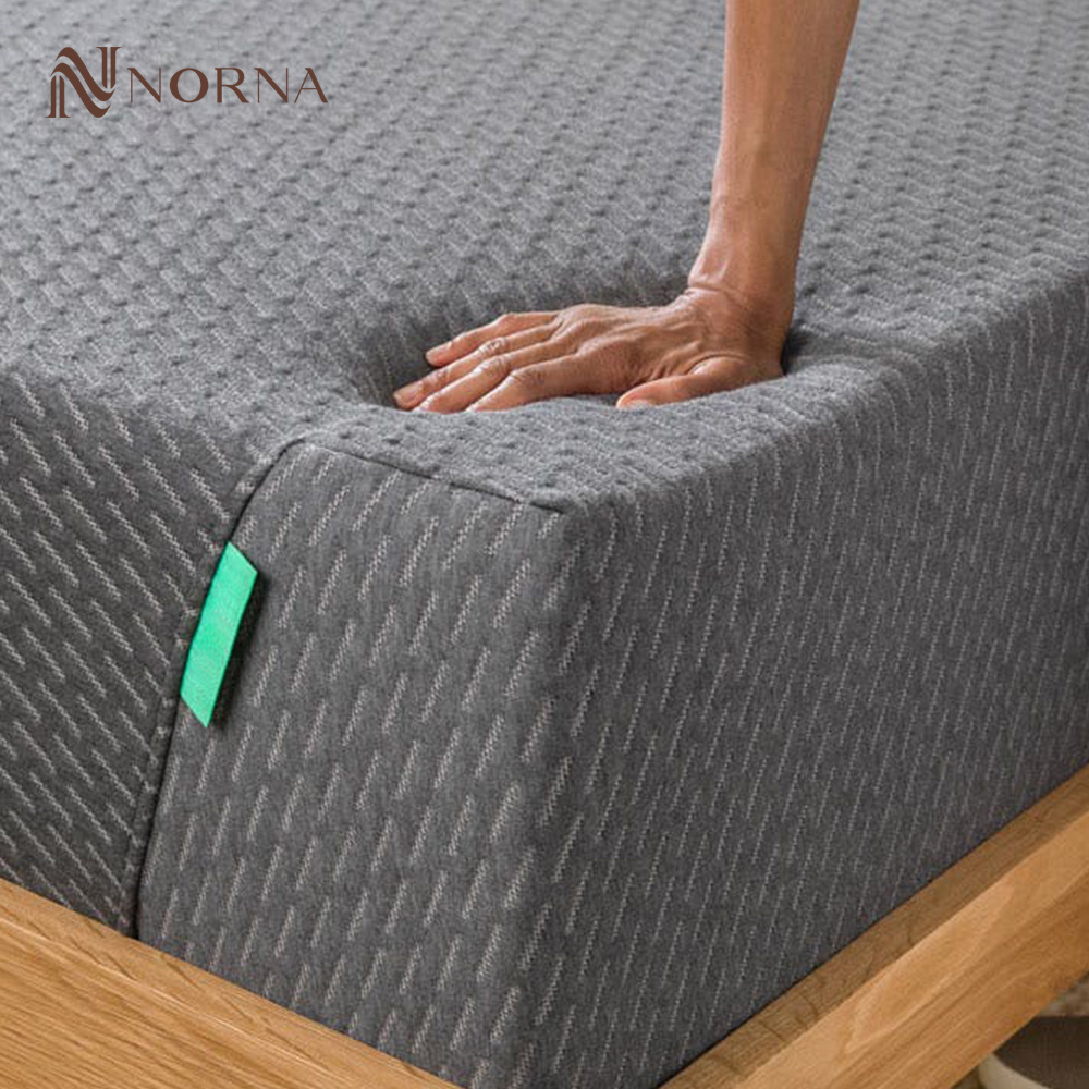 Hot sale roll up cheap price single size 15 cm thick high rebound sleep Memory Foam Mattress pad