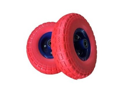 10 Inch Solid Rubber Wheel 3.50-4 PU Foam Flat Free Tyre for Hand Truck Vietnam