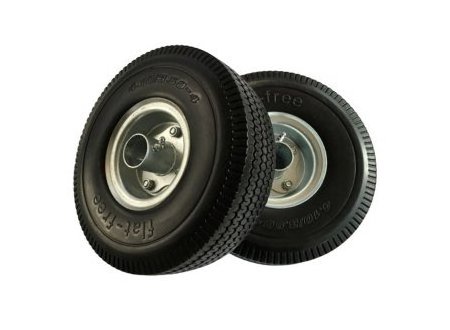 10 Inch Solid Rubber Wheel 3.50-4 PU Foam Flat Free Tyre for Hand Truck Vietnam