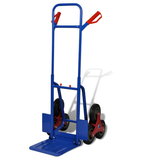 200kg Heavy Duty 6 Wheel Stair Climber Sack Truck Hand Trolley