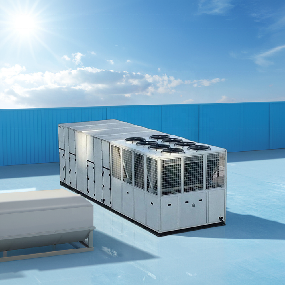 2024 New 60 Ton HVAC Package Units Rooftop Air Conditioner with Pump Motor PLC for Manufacturing Plants