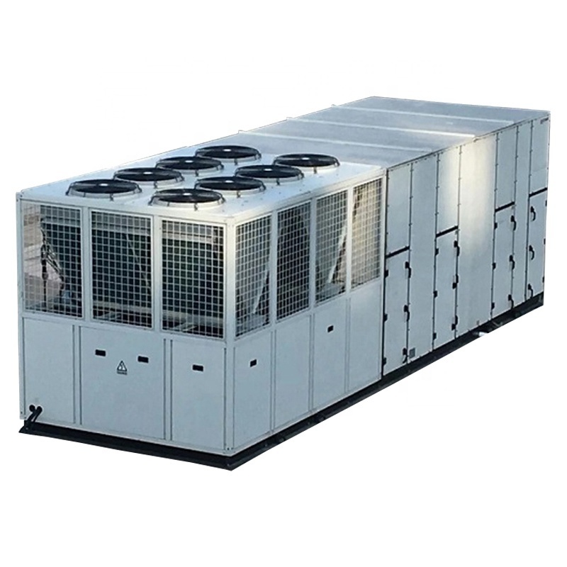 2024 New 81 Ton Rooftop Air Cooler Conditioner 60000 BTU with Efficient Pump Motor PLC Trustworthy for Manufacturing Plants