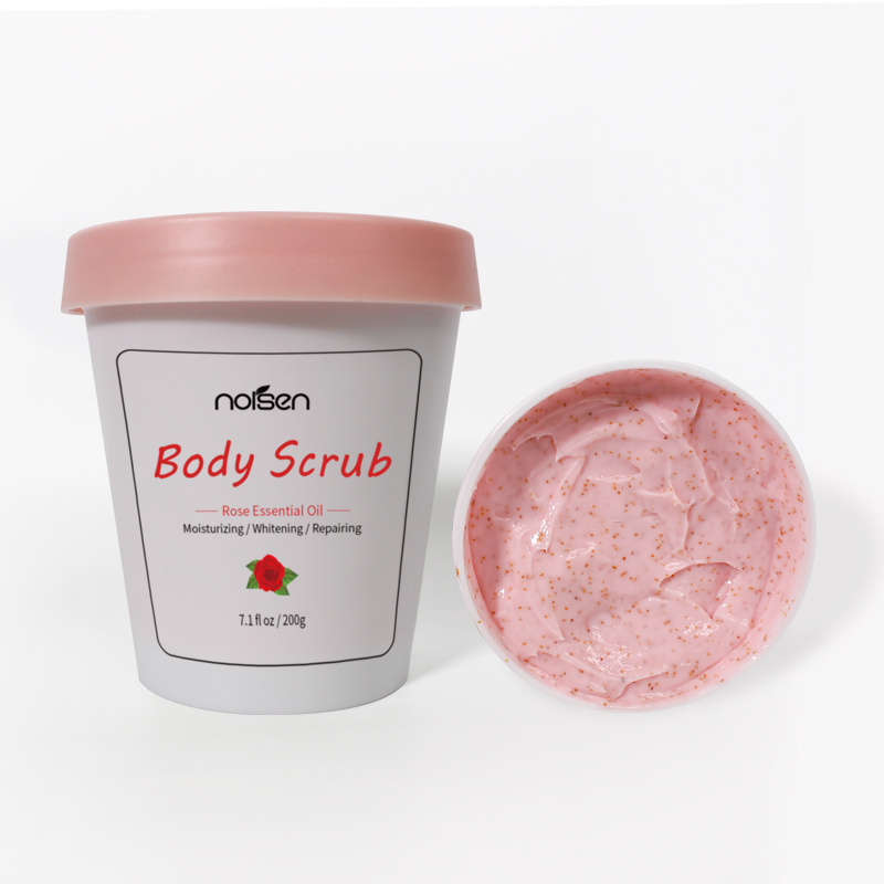 OEM skin care brightening moisturizing deep cleansing exfoliation body scrub