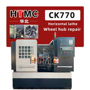 Manufacturers supply CK770 wheel hub wire drawing machine refurbished wheel hub repair wheel hub repair lathe