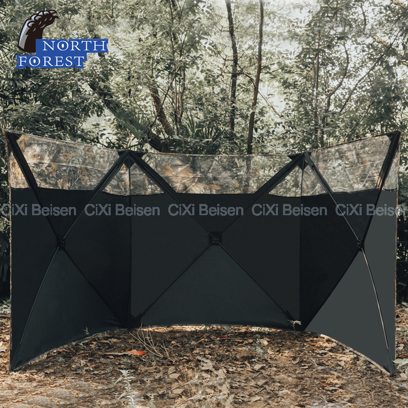 4.8LB Strong Ground Stakes invisible camouflage tent ground blind 270 degree view hunting ground blind tent for hunting