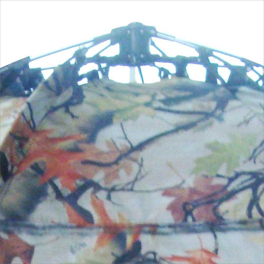 Pop-Up Ground Hexagonal umbrella Hunting Blind for Outdoor Camouflage Hunting Tent 3-4 Person