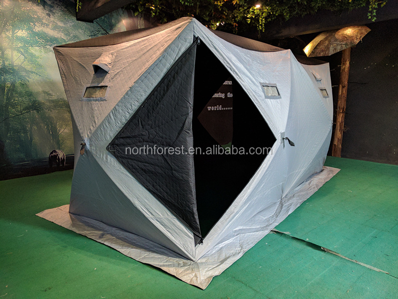 NF180011 Fishing equipment 6 Persons ice fishing blind with thermal fabric