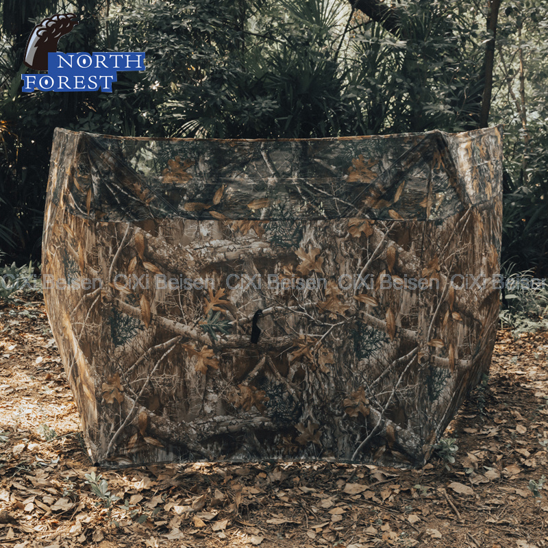 4.8LB Strong Ground Stakes invisible camouflage tent ground blind 270 degree view hunting ground blind tent for hunting