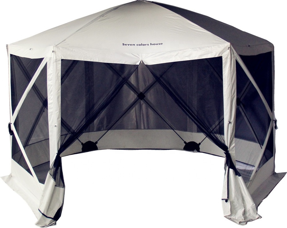 Outdoor garden sun protect shelter pop up hub gazebos