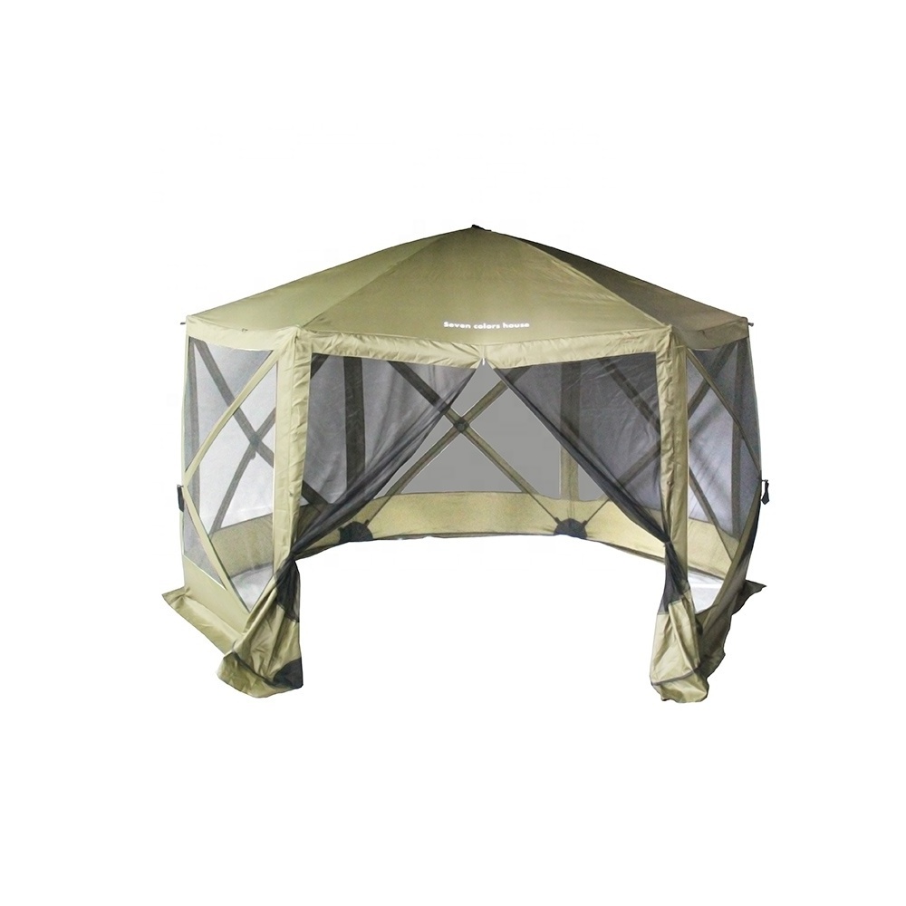 Outdoor garden sun protect shelter pop up hub gazebos