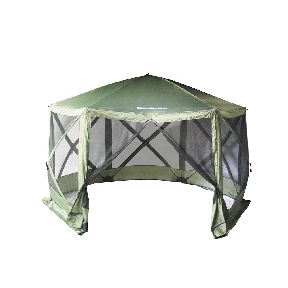 Outdoor garden sun protect shelter pop up hub gazebos