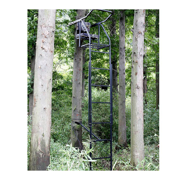 Hot Sale High Quality Outdoor Telescopic Tree Stand Steel Ladder Tree Stand For Hunting