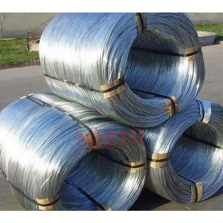 Galvanized Steel Wire For nails Steel Wire Rod Saer6 Steel Wire 0.5mm 1mm 1.2mm