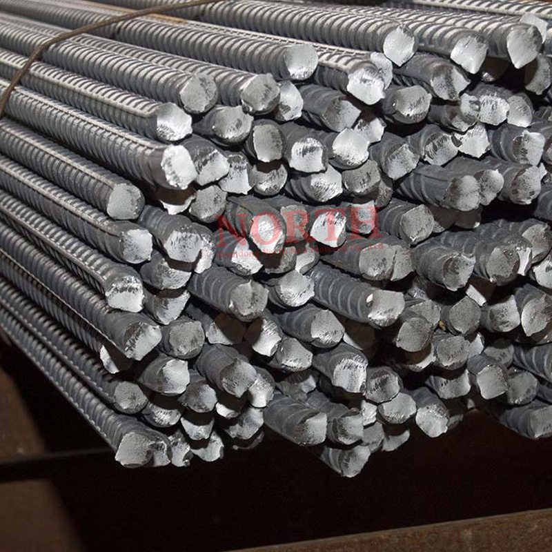 BS4449 Standard B500B Deformed Round Steel Bars with 8mm Sizes for reinforcing concrete iron