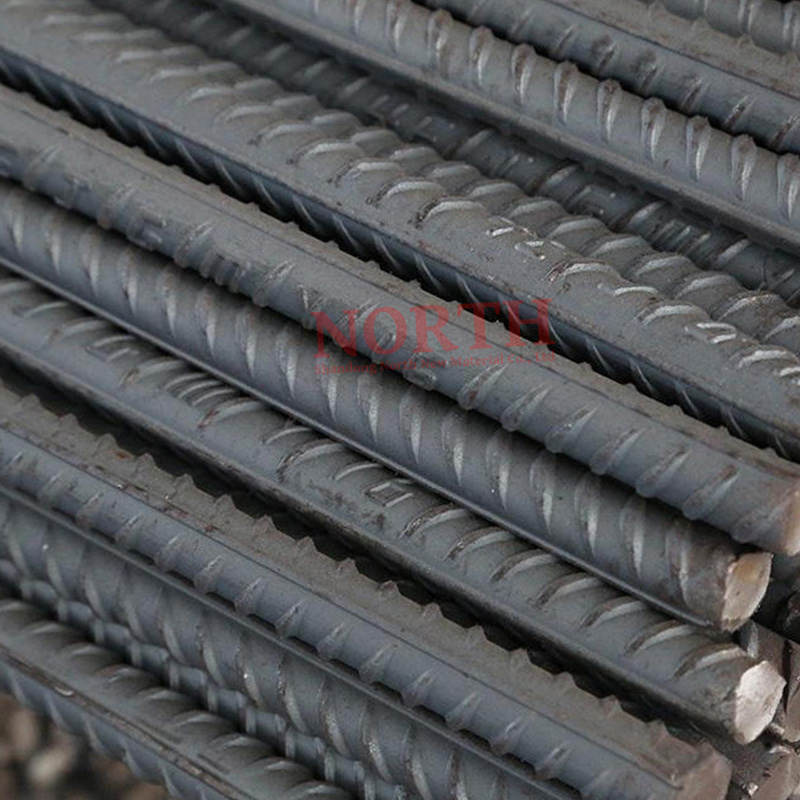 BS4449 Standard B500B Deformed Round Steel Bars with 8mm Sizes for reinforcing concrete iron