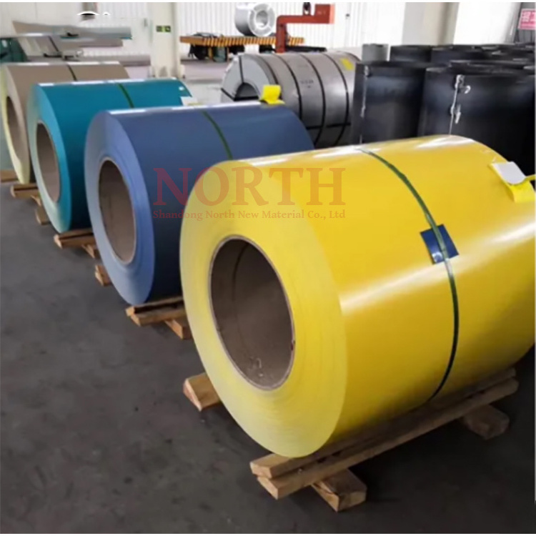 Galvanized iron sheet black yellow pattern Gi Steel coil slit roll Prepainted sglc galvalume Steel coil ppgi