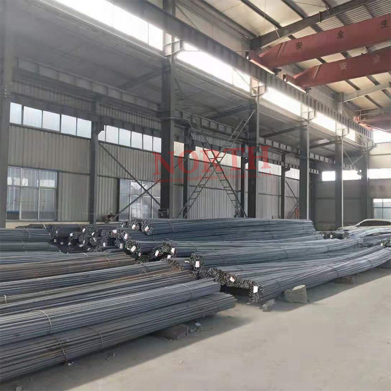 BS4449 Standard B500B Deformed Round Steel Bars with 8mm Sizes for reinforcing concrete iron