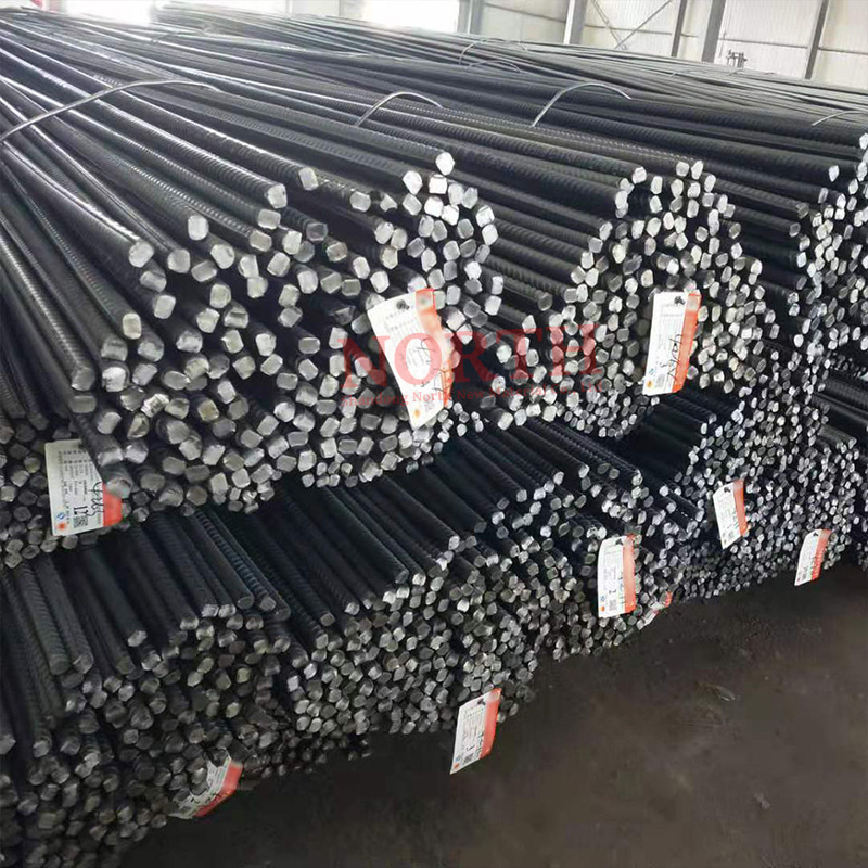 Hot Sale ASTM A165 Steel Rebar Deformed Steel Bar HRB400 HRB500 Iron Rods For Construction